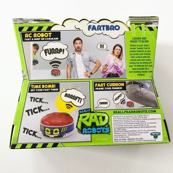 Really RAD Robot Fartbro Remote Control - Picture 5 of 9